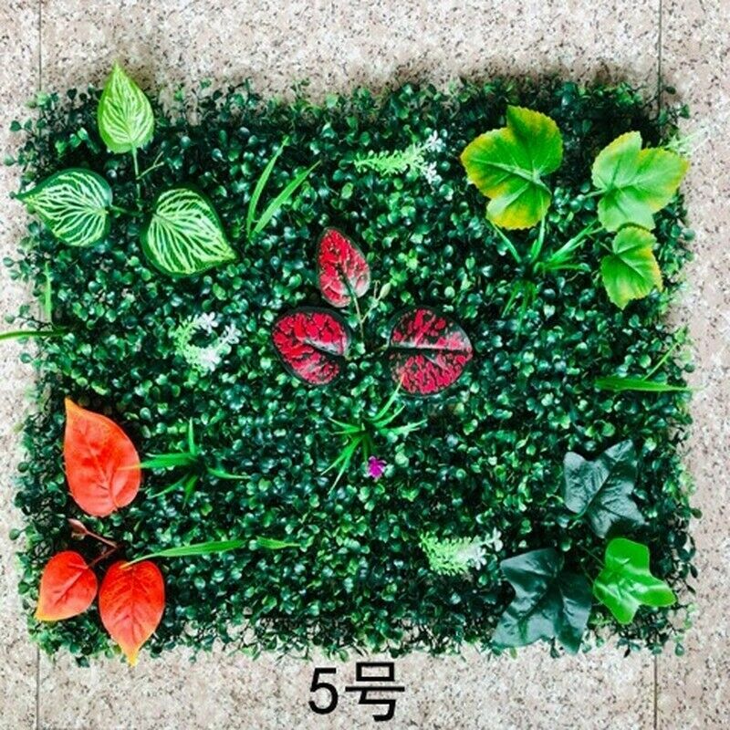 1X Artificial Grass Green Plant Lawns Carpet Home Garden Wall Landscaping