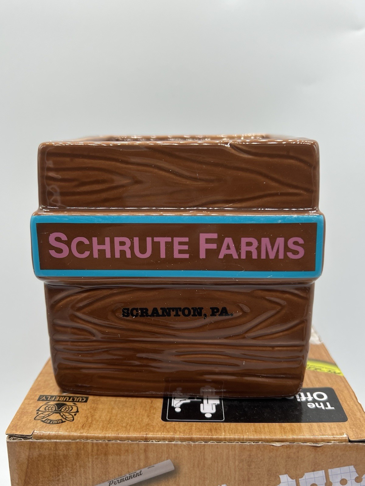 The Office Schrute Farms Scranton PA Ceramic Planter Culturefly Exclusive 4 in.²