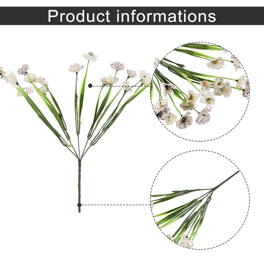 Floral D??cor Artificial Flowers Fake Flowers Garden for multi Color Outdoor