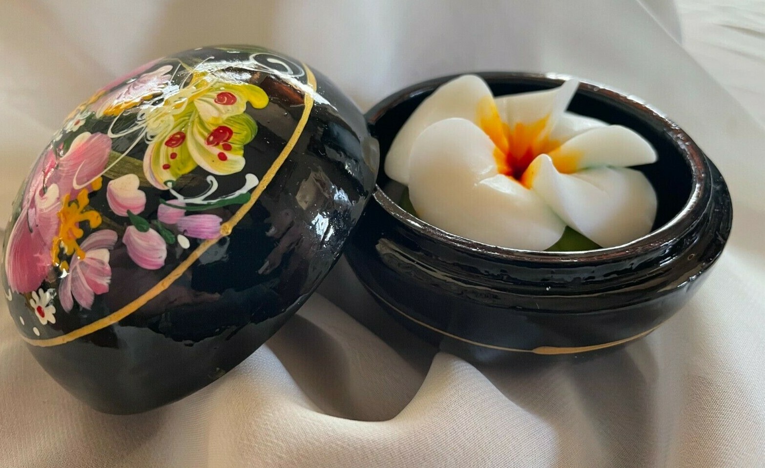🌹Frangipani Hand Carved Display Soap 3″ Mother’s Day gift, 100% Handmade🌹