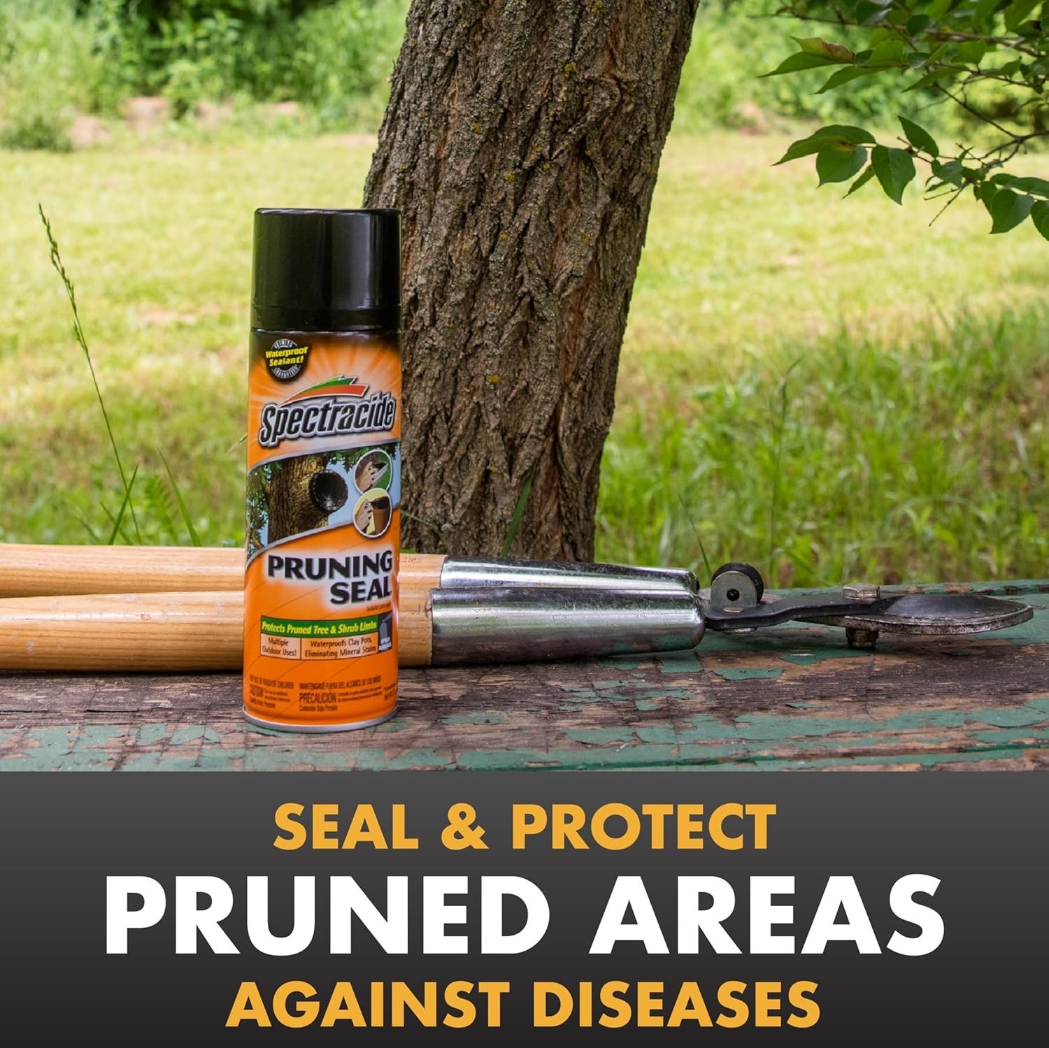 Spectracide Pruning Seal Aerosol 13 oz 6 Pack Tree Wound Sealer Protective Spray