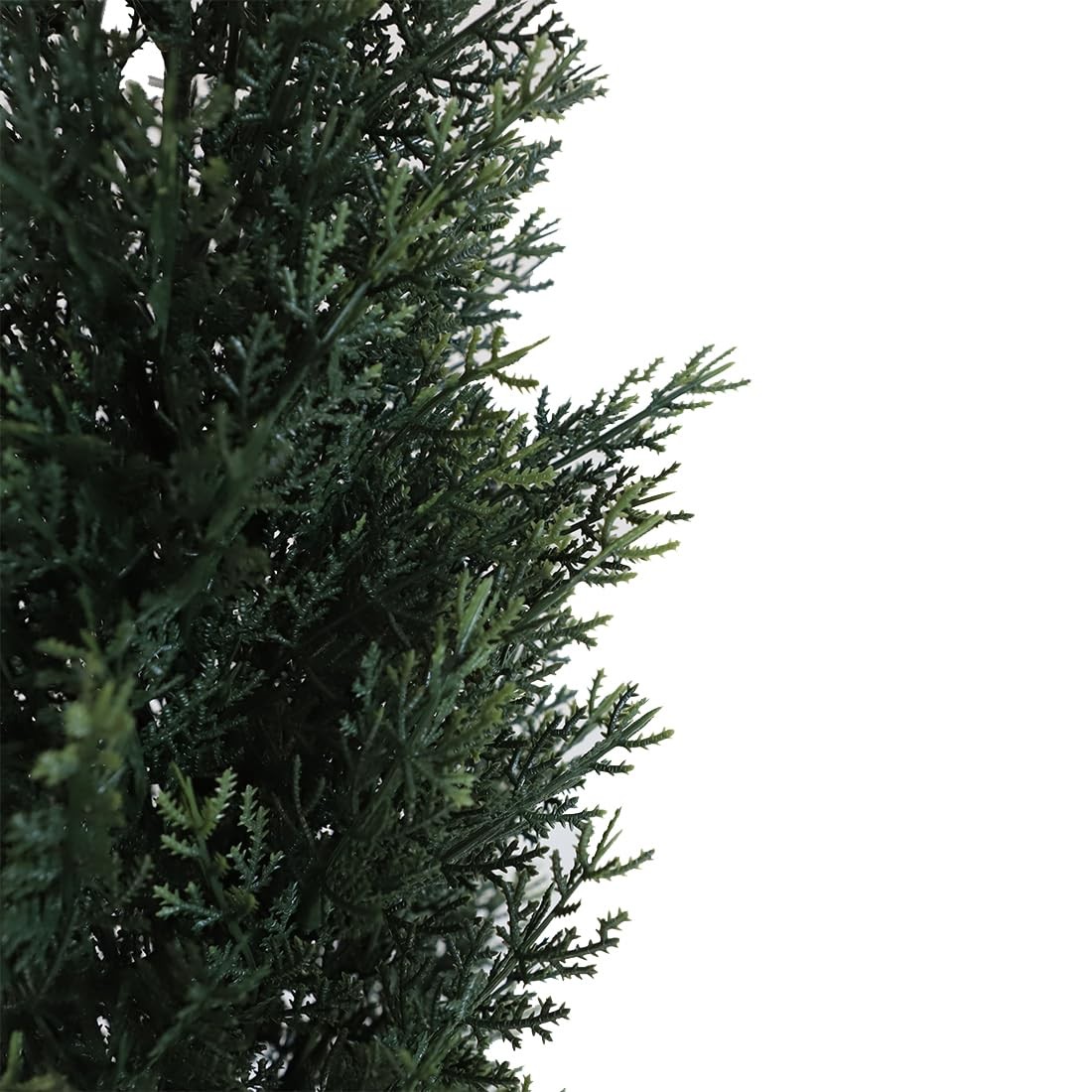 Artificial Topiary Cedar Tree Outdoor Uv Resistant 5.5 Ft Faux Cypress Toparies