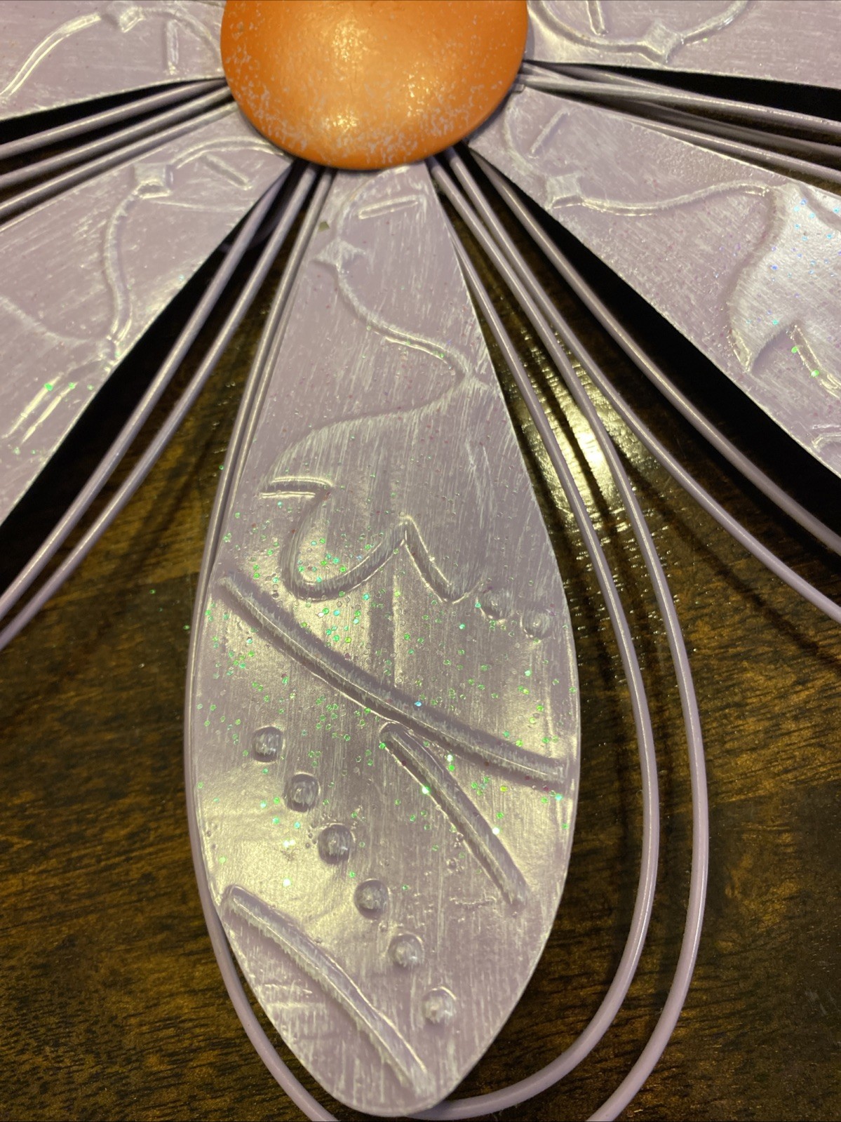 Purple Hanging Daisy Flower Decorative Piece