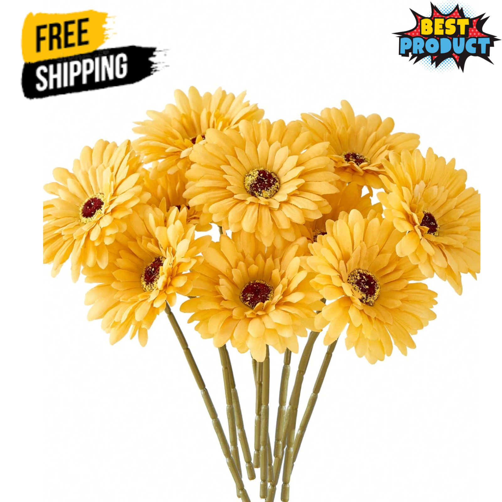 Home Decor Artificial Flowers Daisies Flower Indoor Outdo Decoration House Decor