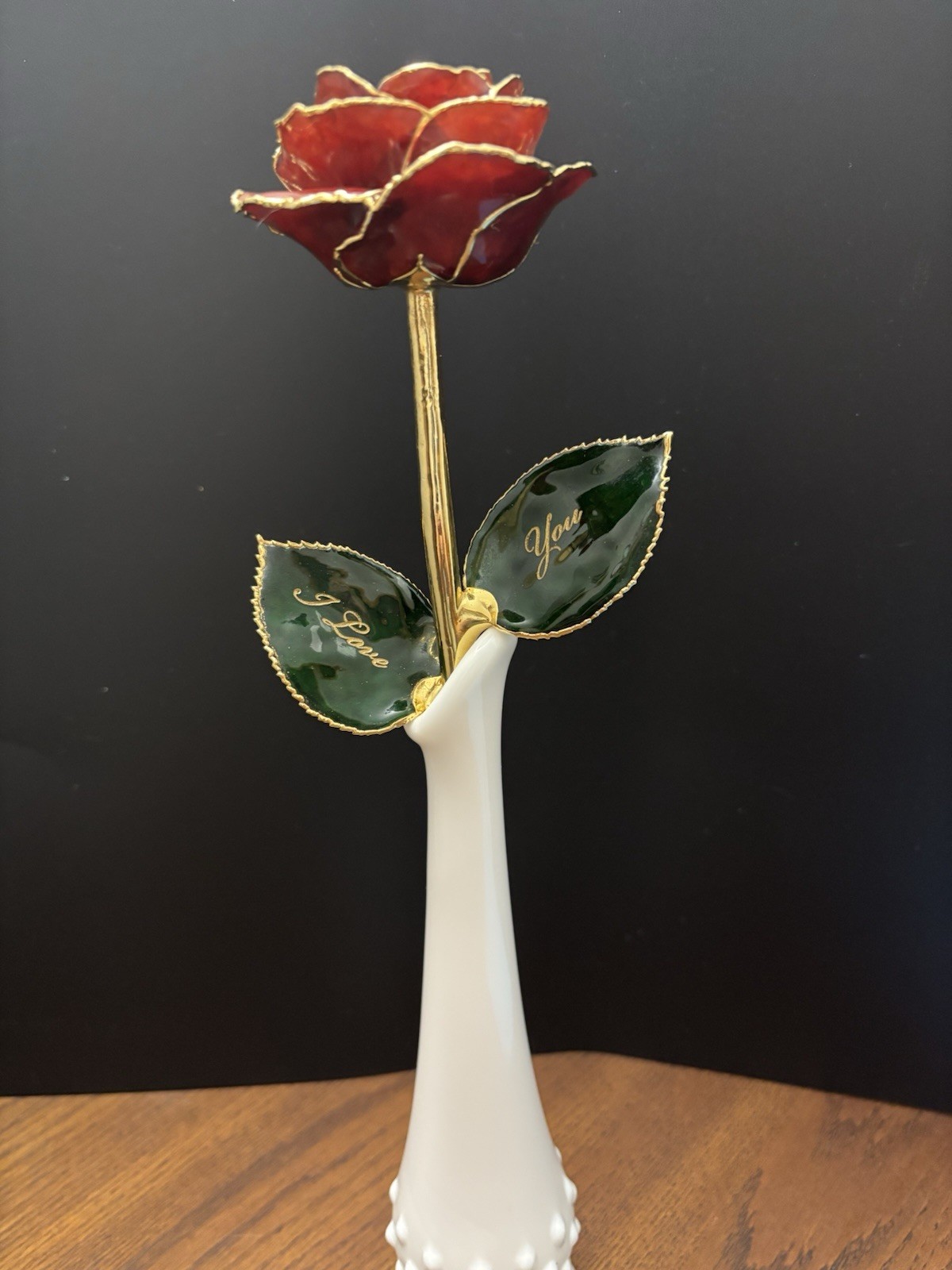 24k Gold Dipped Red Rose ~Perfect for Valentine’s ~Anniversary ~Special Occasion
