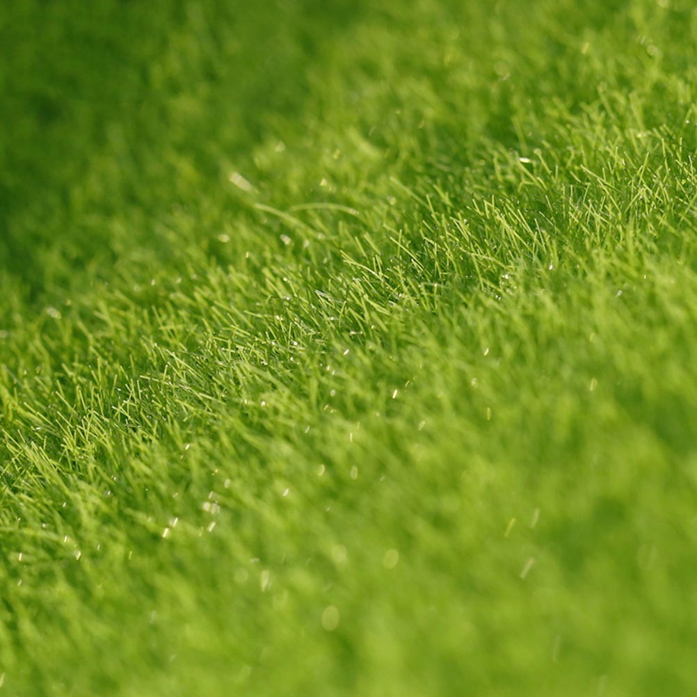 6 Pcs Garden Decoration for Miniature Moss Lifelike Grass Artificial Lawn