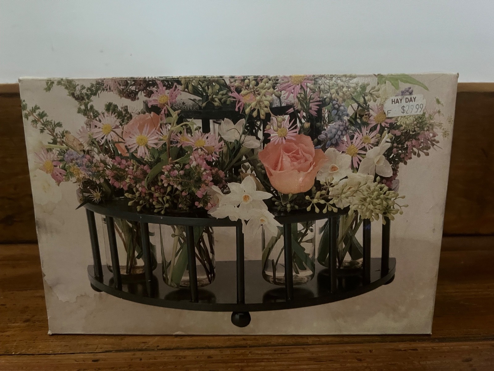 Two’s Company Colonnade Antique Reproduction Floral Arranger /Glass Containers