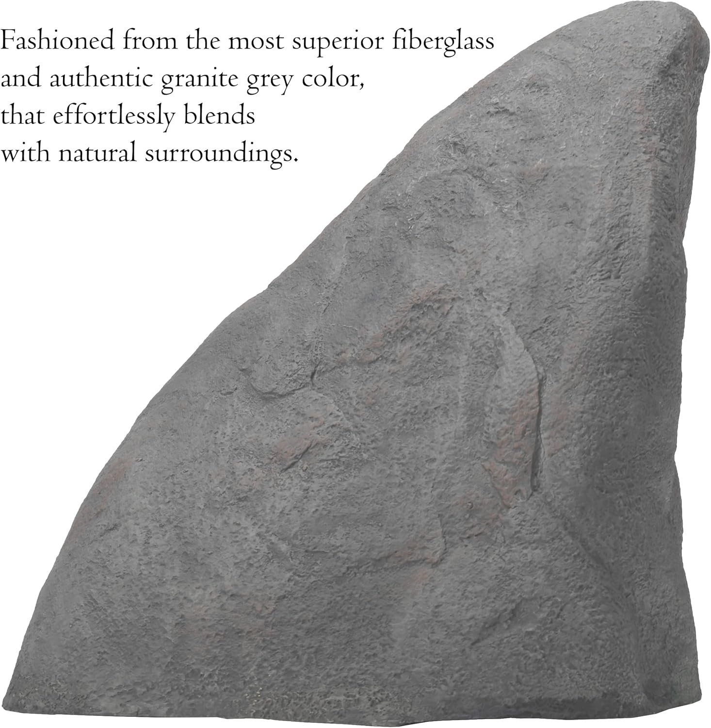Decorative Outdoor Weather-Resistant Artistic Artificial Faux Stone Rock, Garden