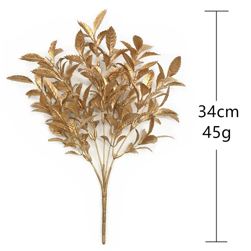 Gold Artificial Flowers – Realistic Artificial Flowers Used for Christmas Decora