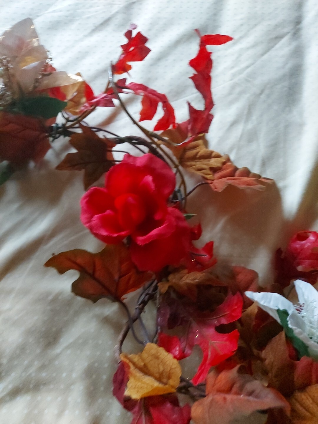 Artificial Hanging Rose Flowers Vine Wedding Decor Wedding Table Flowers Decor