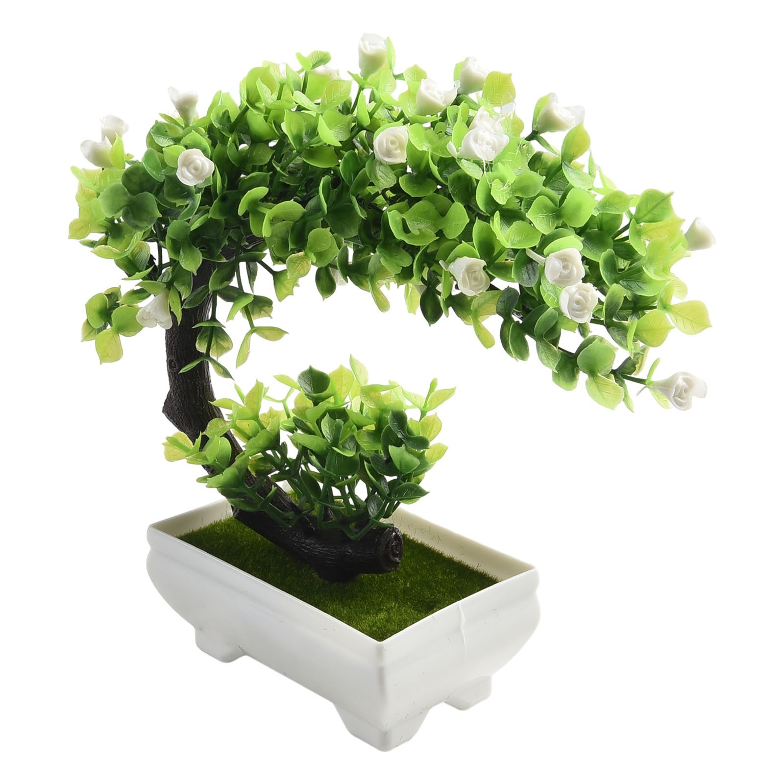 Fake Artificial Pot Plant Bonsai Potted Flowers Home Office Garden Display Decor