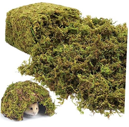 1.3LBS Artificial Fake Moss for Fake Plants Indoor- Premium Faux Craft 1.3lb