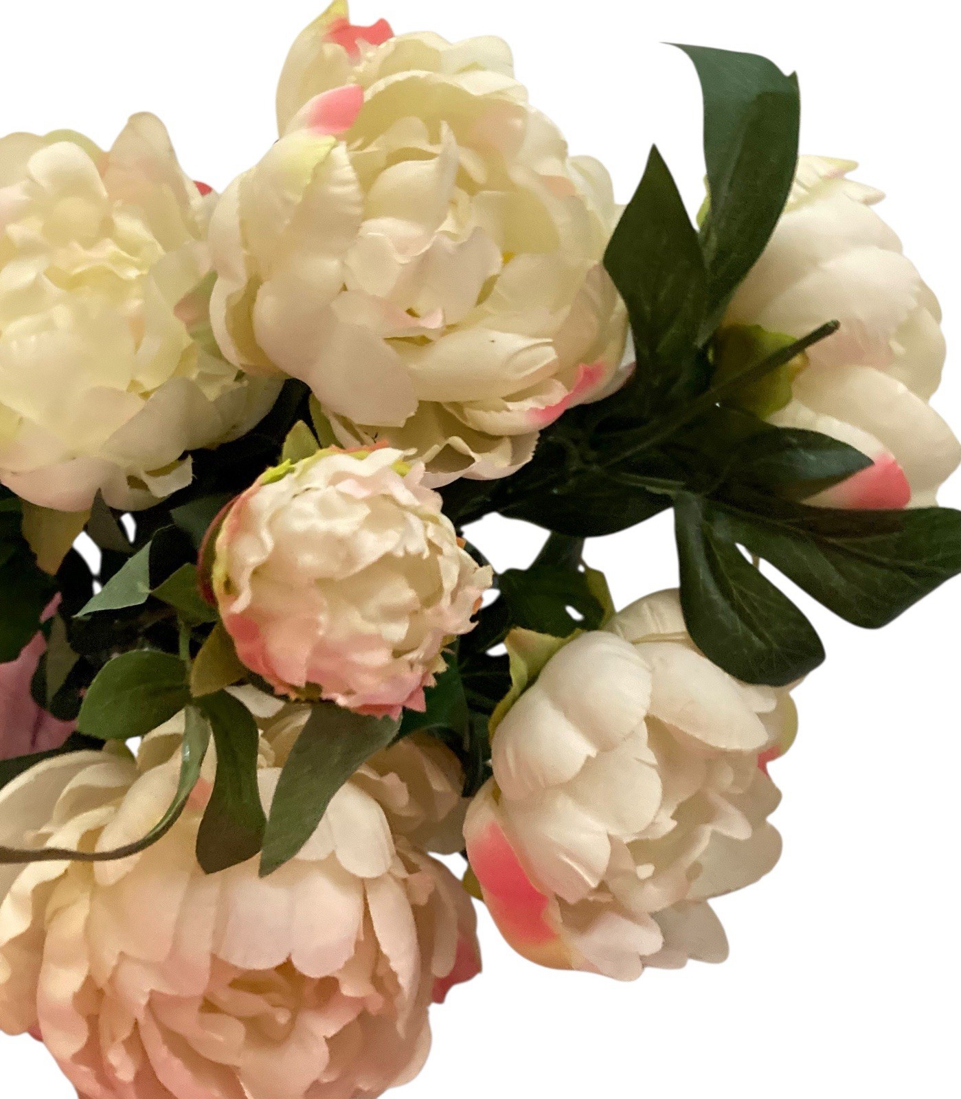 Artificial Silk Flowers Bushes LARGE Blooms Roses Hydrangea Peony Dogwood Decor
