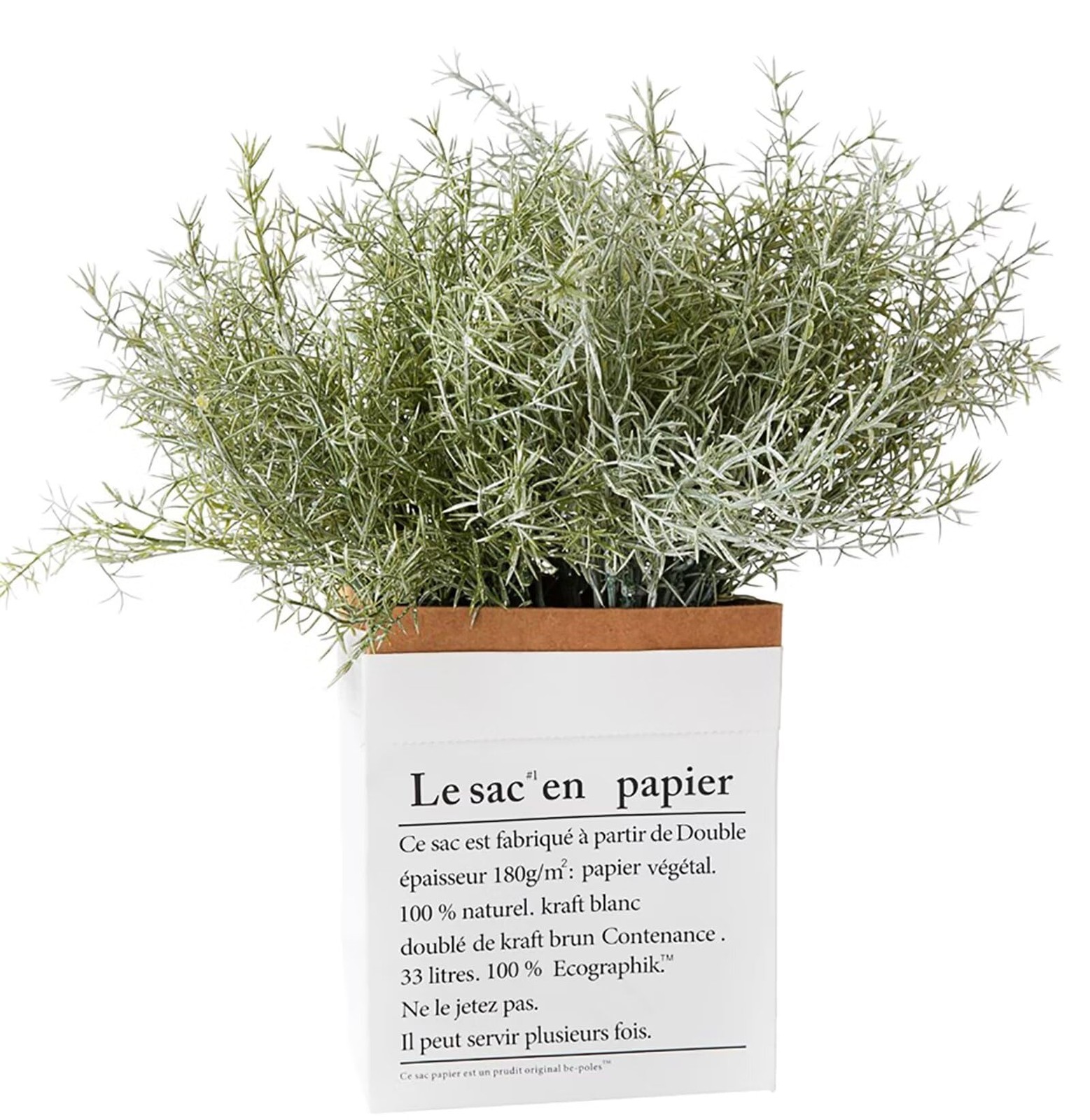 4 Pack Artificial Rosemary Plants, Fake Leaves Stems, Faux Branches for Table…