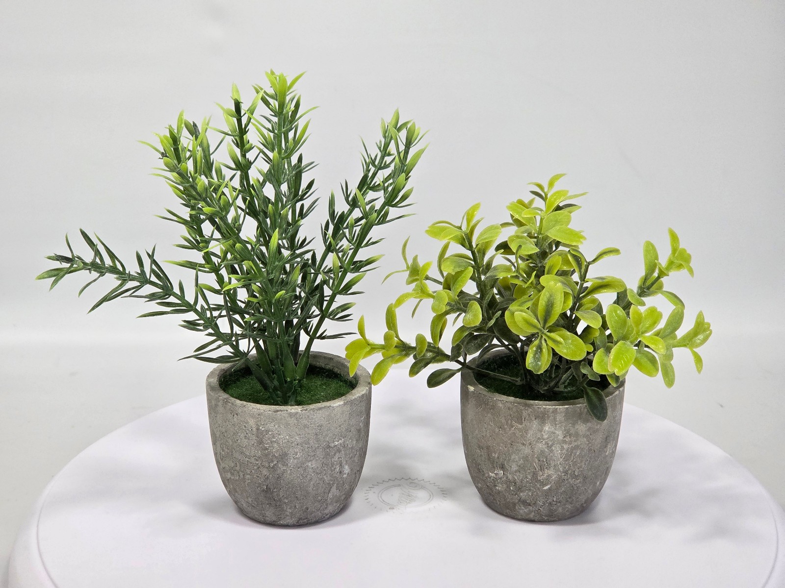 4 Pack Fake Plants Mini Artificial Greenery Potted Plants for Home Indoor Decor