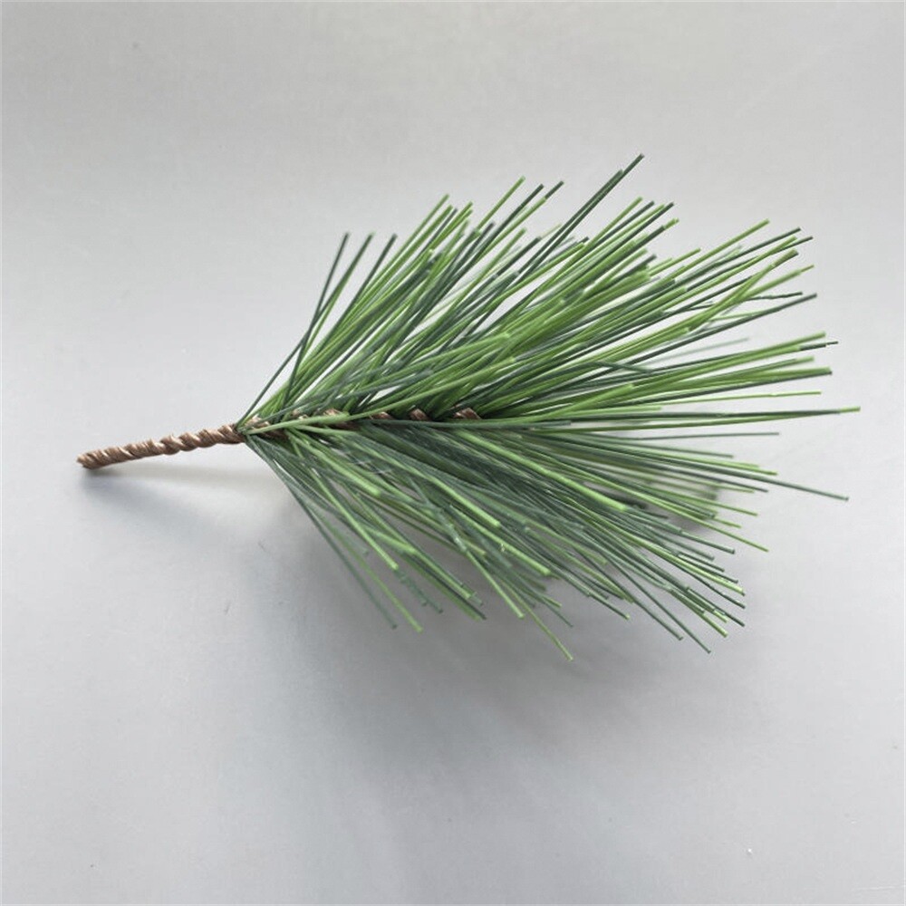 10Pcs Artificial Pine Needles 9cm for Dining Tables Christmas Wreaths Gift Wrap