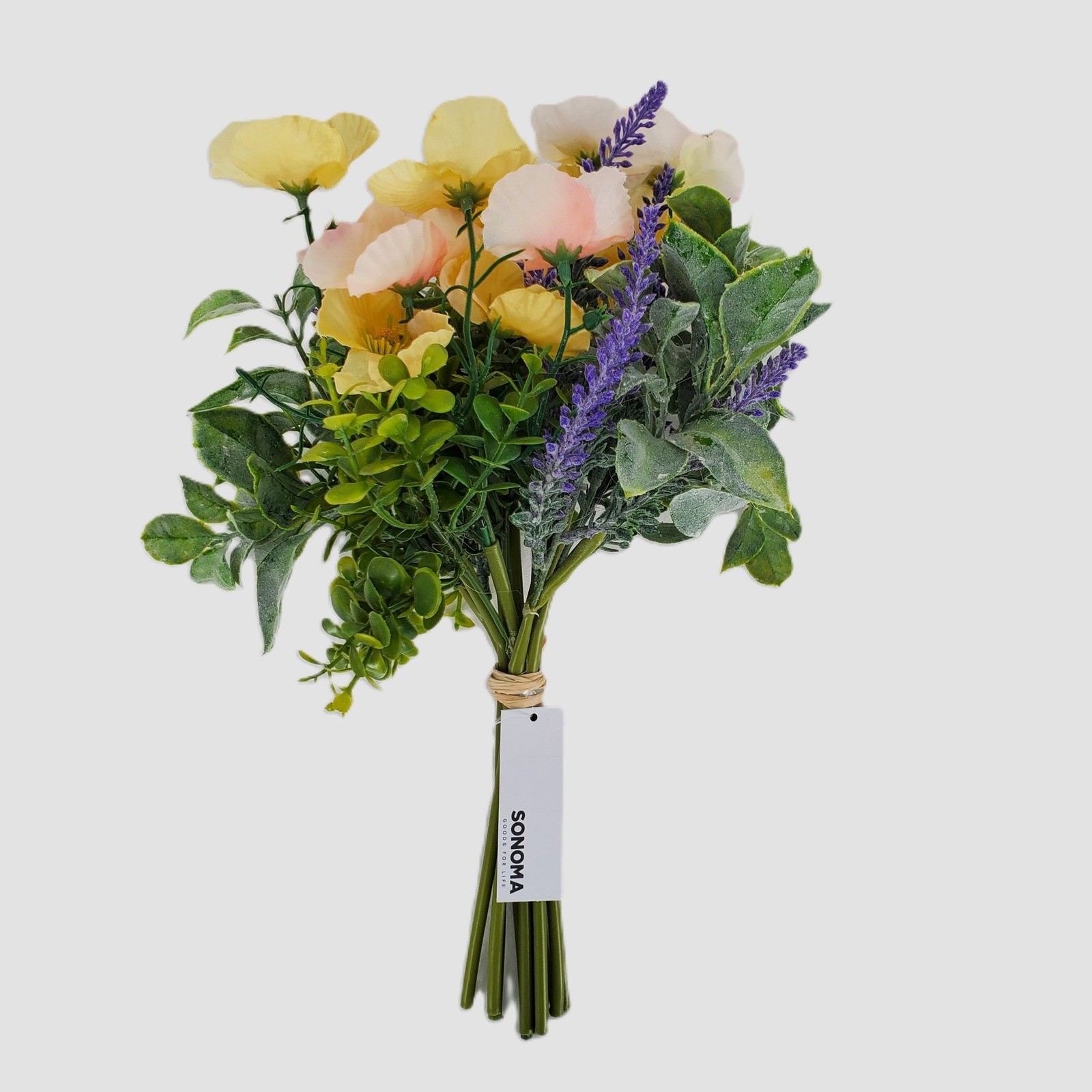 Sonoma Goods For Life The Manor Flower Shop Artificial Poppy Lavender Bouquet