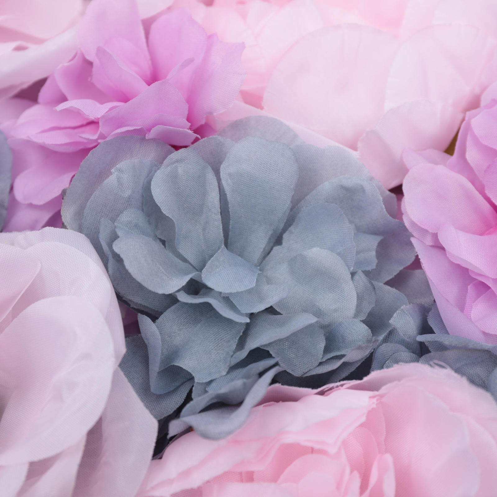 24X16in 6pcs Artificial Flower Walls, Wall Flower Silk Rose for Wedding,Party