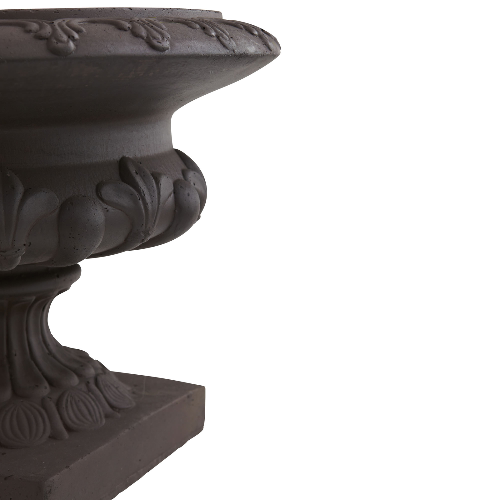 Decorative Urn Iron Colored Finished Planter Indoor Outdoor