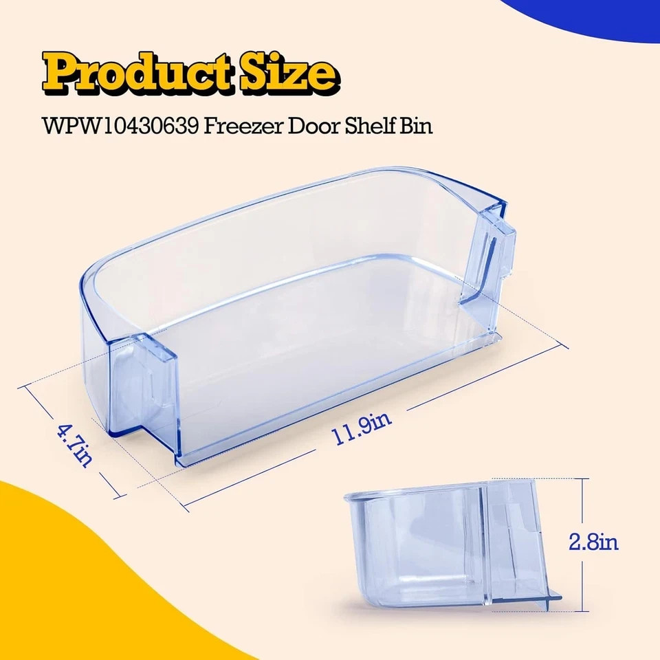 WPW10430639 Refrigerator Door Shelf Storage Box