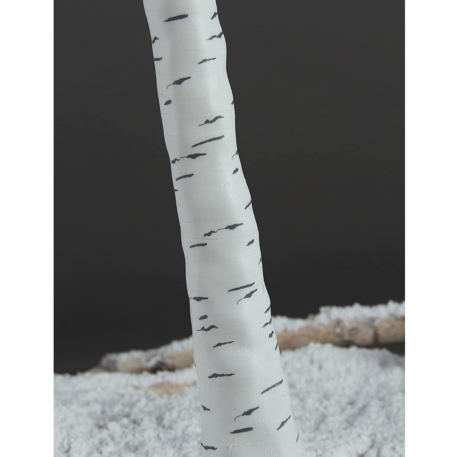 LIGHTSHARE 4 feet 6 and 8 Feet Birch Tree,Warm White, 4FT+6FT+8FT, White