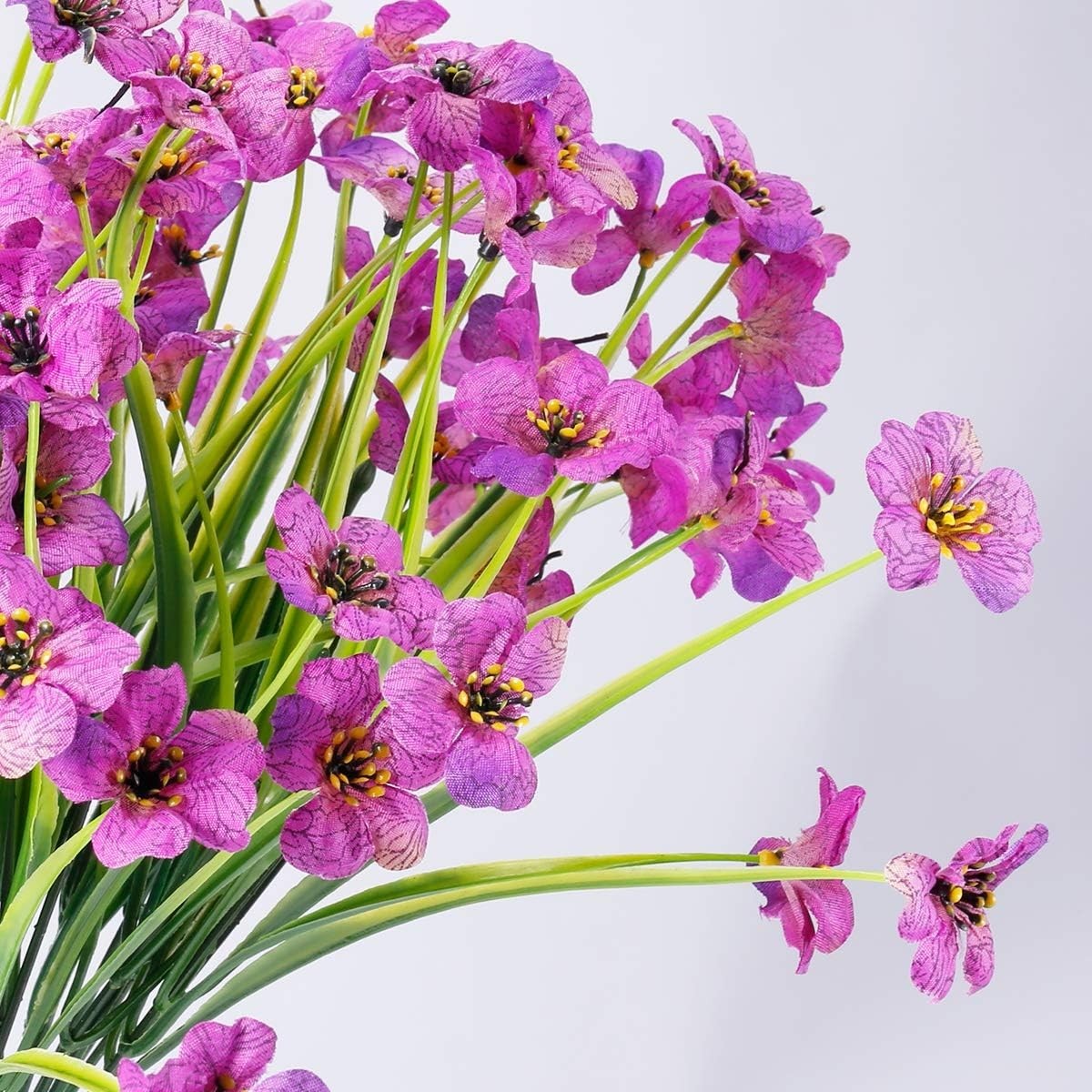 Artificial Flowers Set – 30 Realistic UV Resistant Blooms