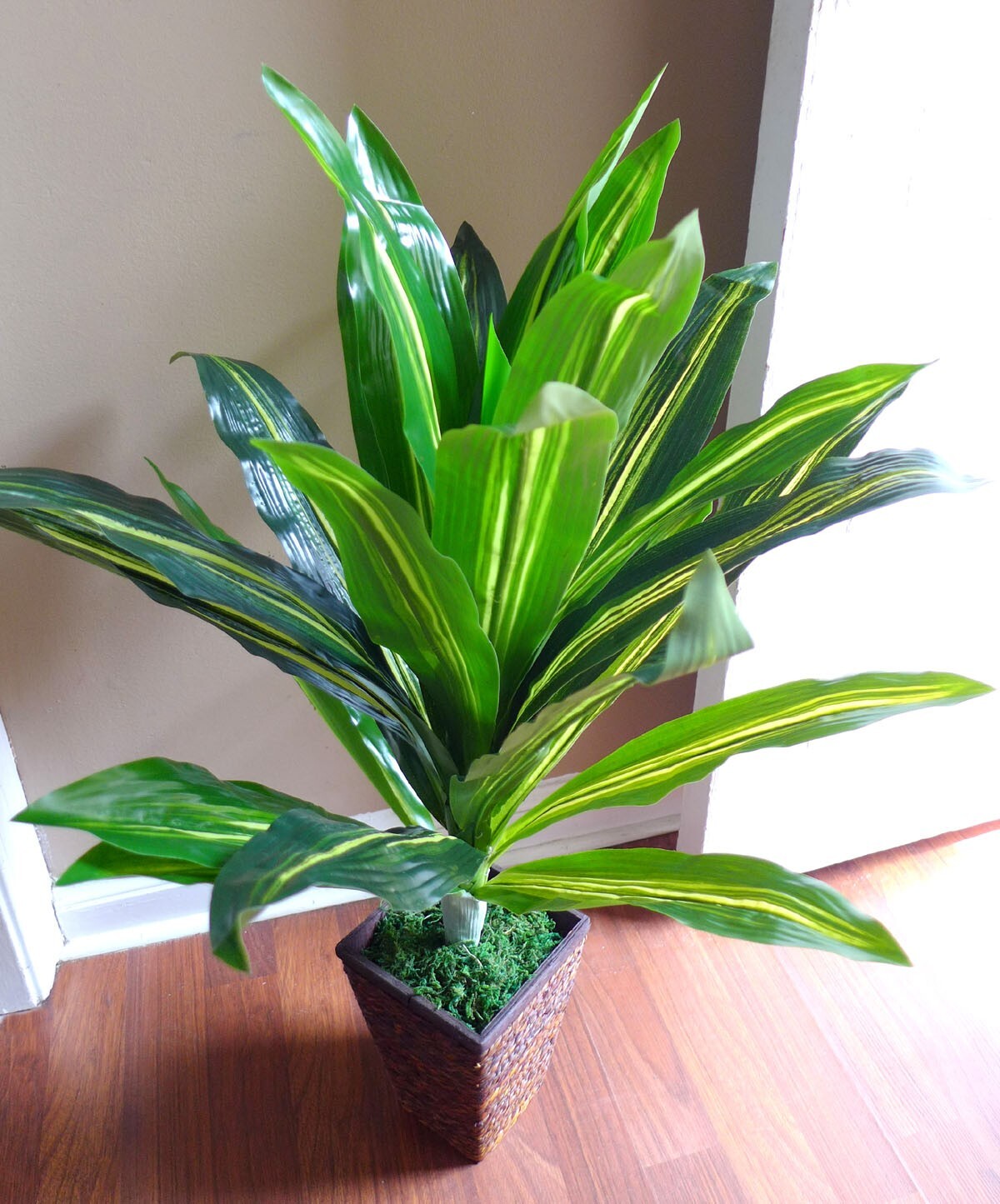 40″ Height Artificial Palm Plant ( with pot) 35 leaves tree Carnauba