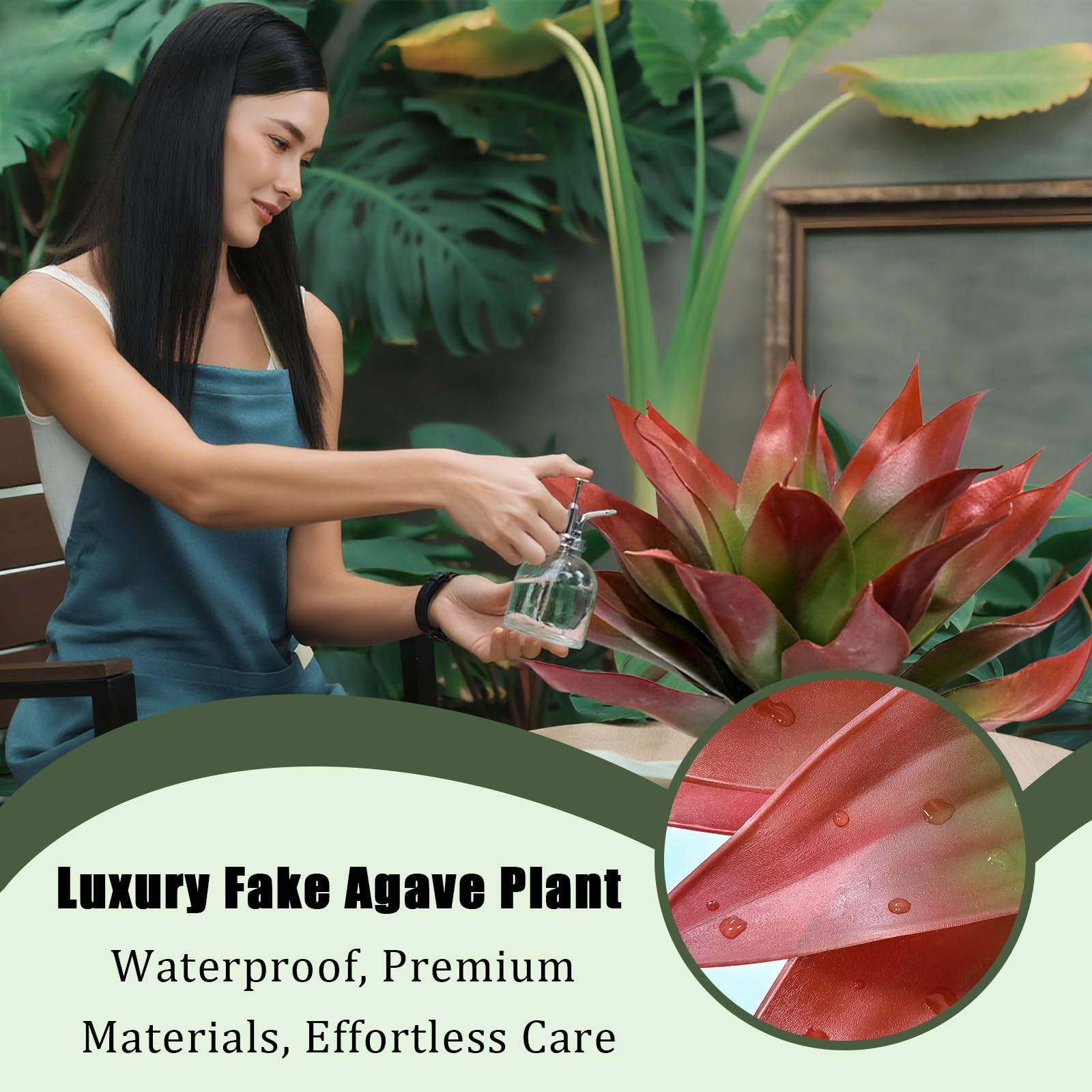 Best Artificial Agave Plants, Realistic UV Resistant Fake Aesthetic Plants for