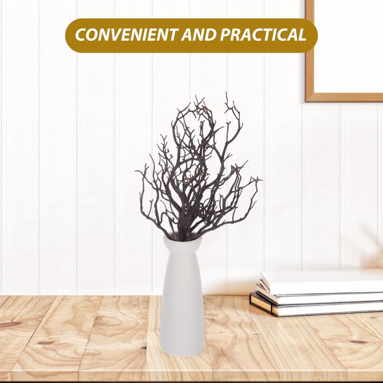 Artificial Antler Dried Tree Branches 13.76” Art Witch Antler Branch Decorat…