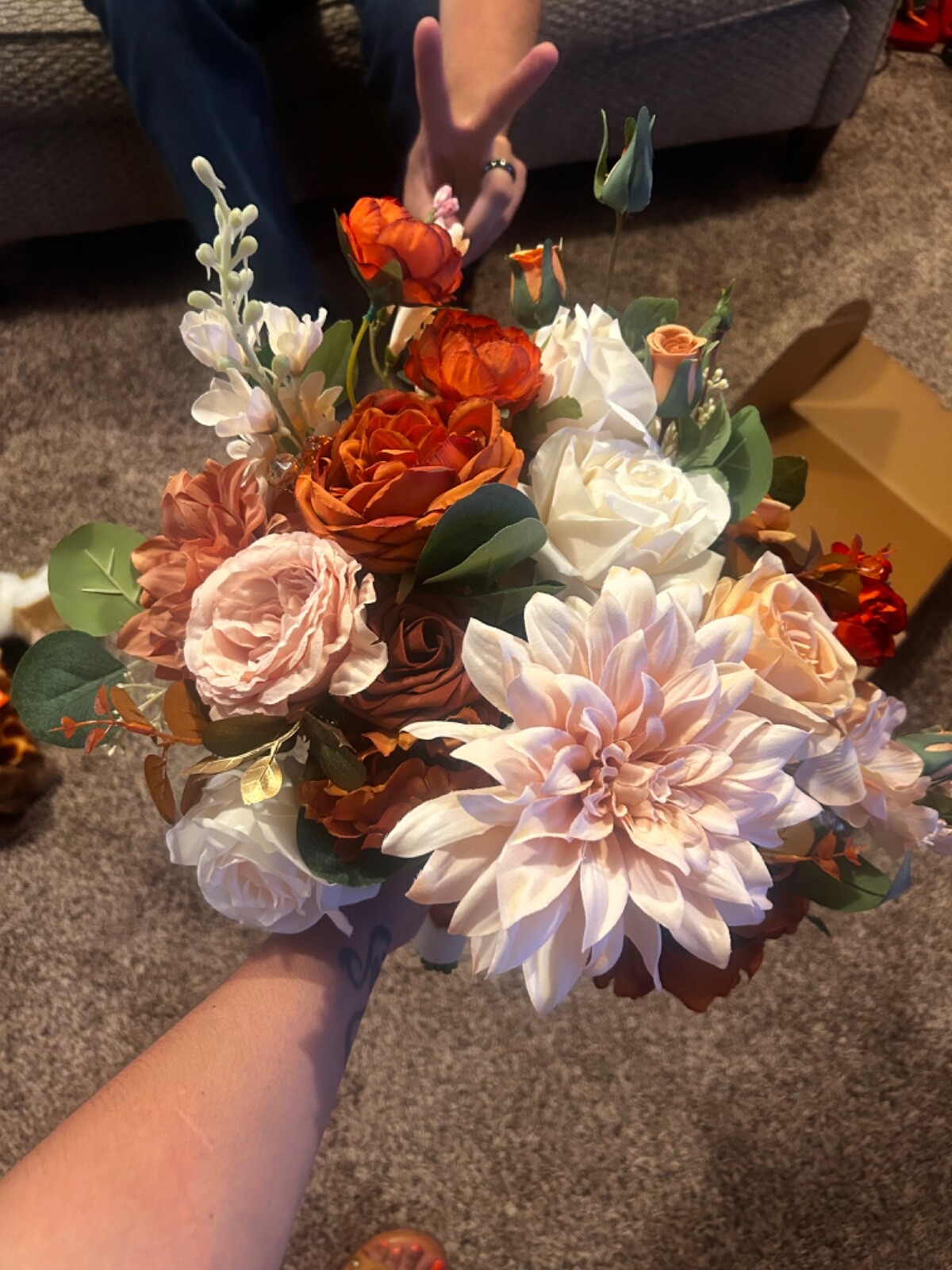 Wedding Decor Wedding Flowers Sunset Terracotta