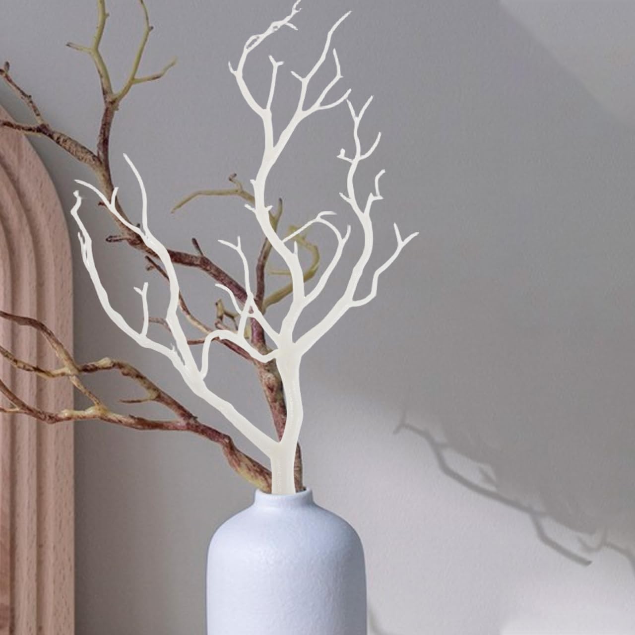 Artificial Antler Dried Tree Branches 13.76” Art Witch Antler Branch Decorat…