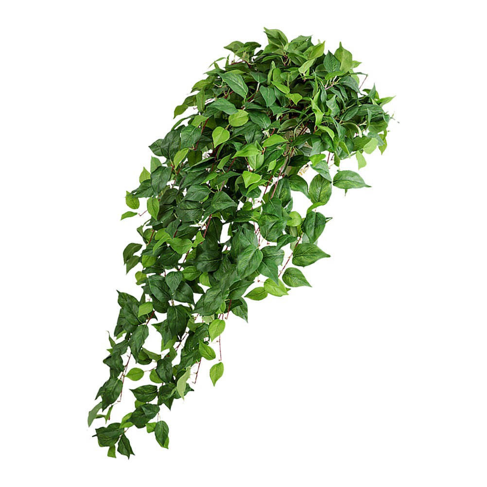 1Pcs Simulation Rattan Wall Hanging Plant Decorative Wedding Green Artificial