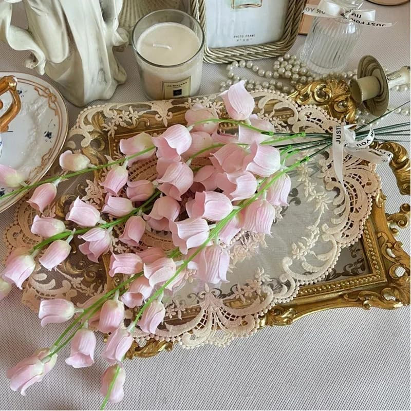 LED Lily of the Valley Bouquet 20 Artificial Plants Household Decoration Bedroom
