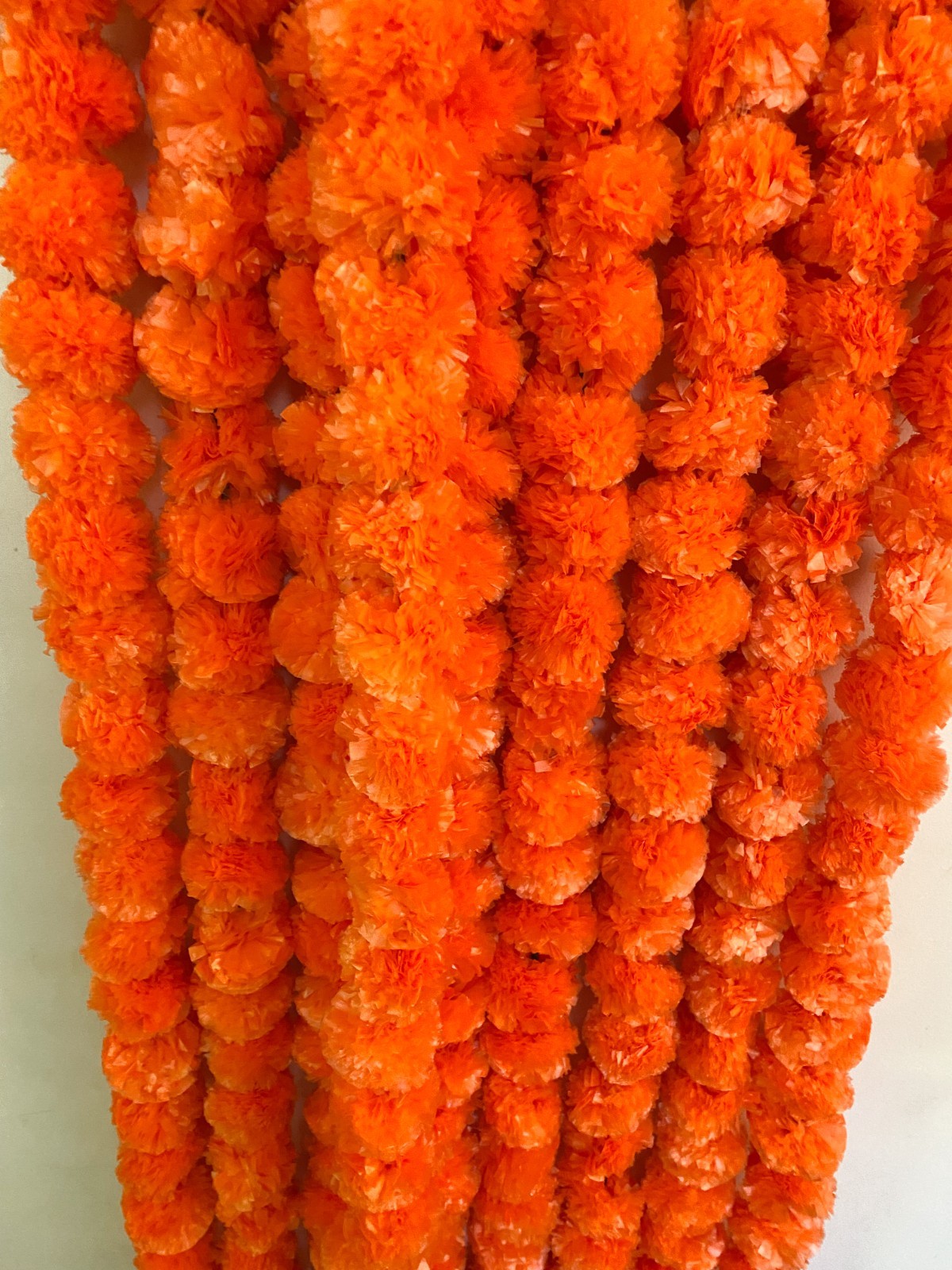 Marigold Garland, Dia De Los Muertos, Day of the Dead Altar (pack of 10)