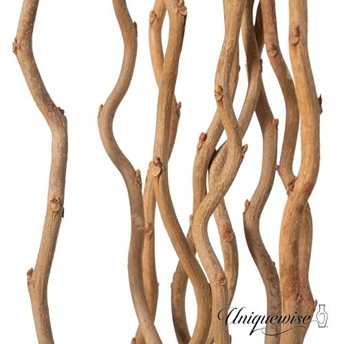 12 Pcs Natural Decorative Brown Mulberry Sticks – 47″ DIY Craft & Home Decor