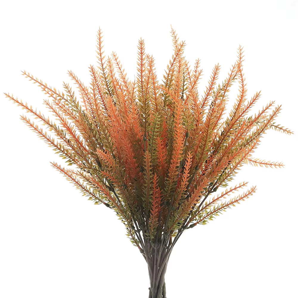 5/10pcs Artificial Lavender Flower Heads DIY Fake Flowers Bouquet Table Display