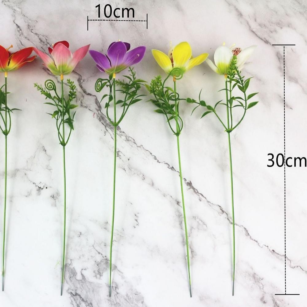 10PCS Artificial Small Catalan Flowers Wedding Home Table Hotel Decors