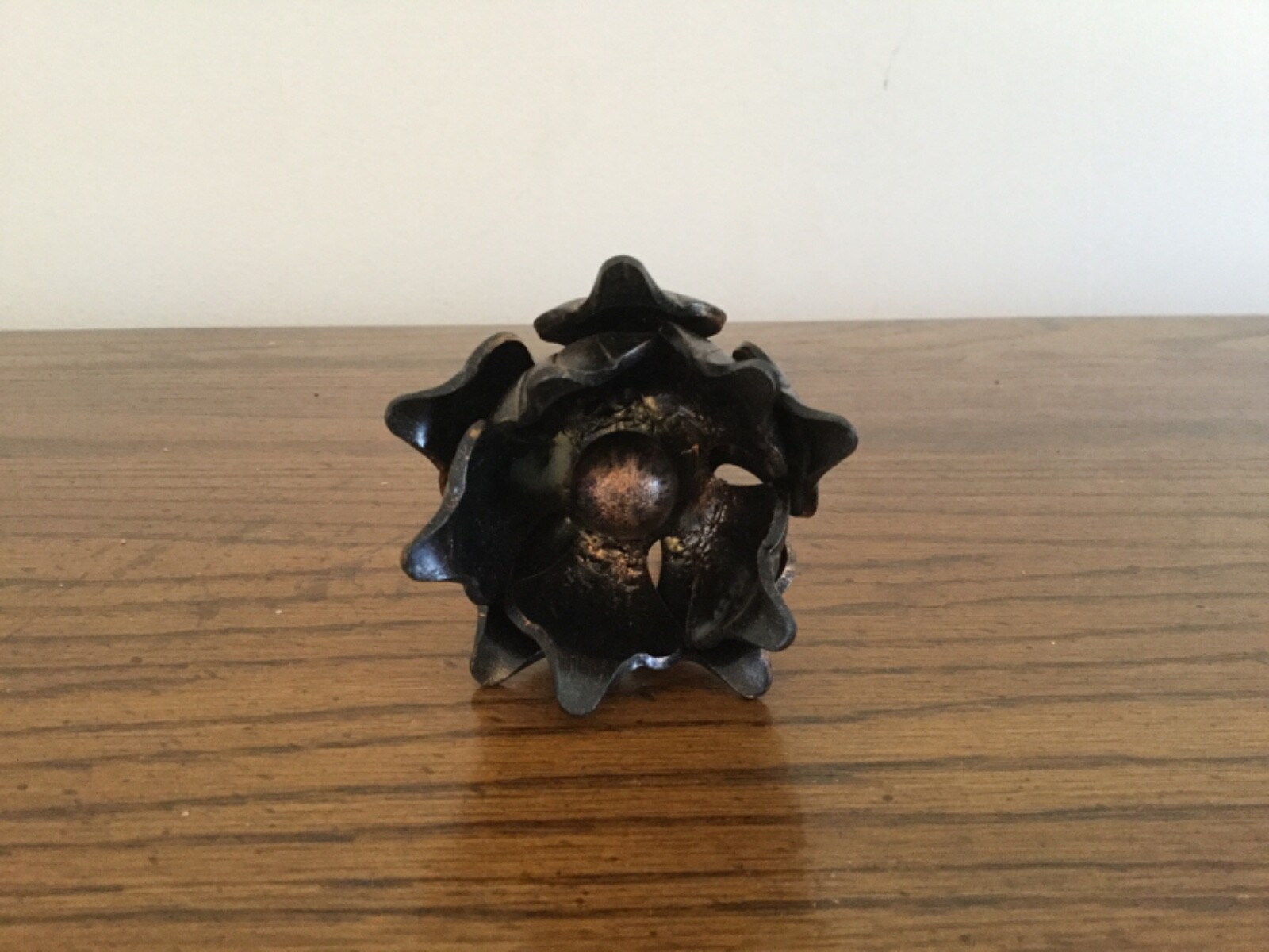 Steel bronze flower