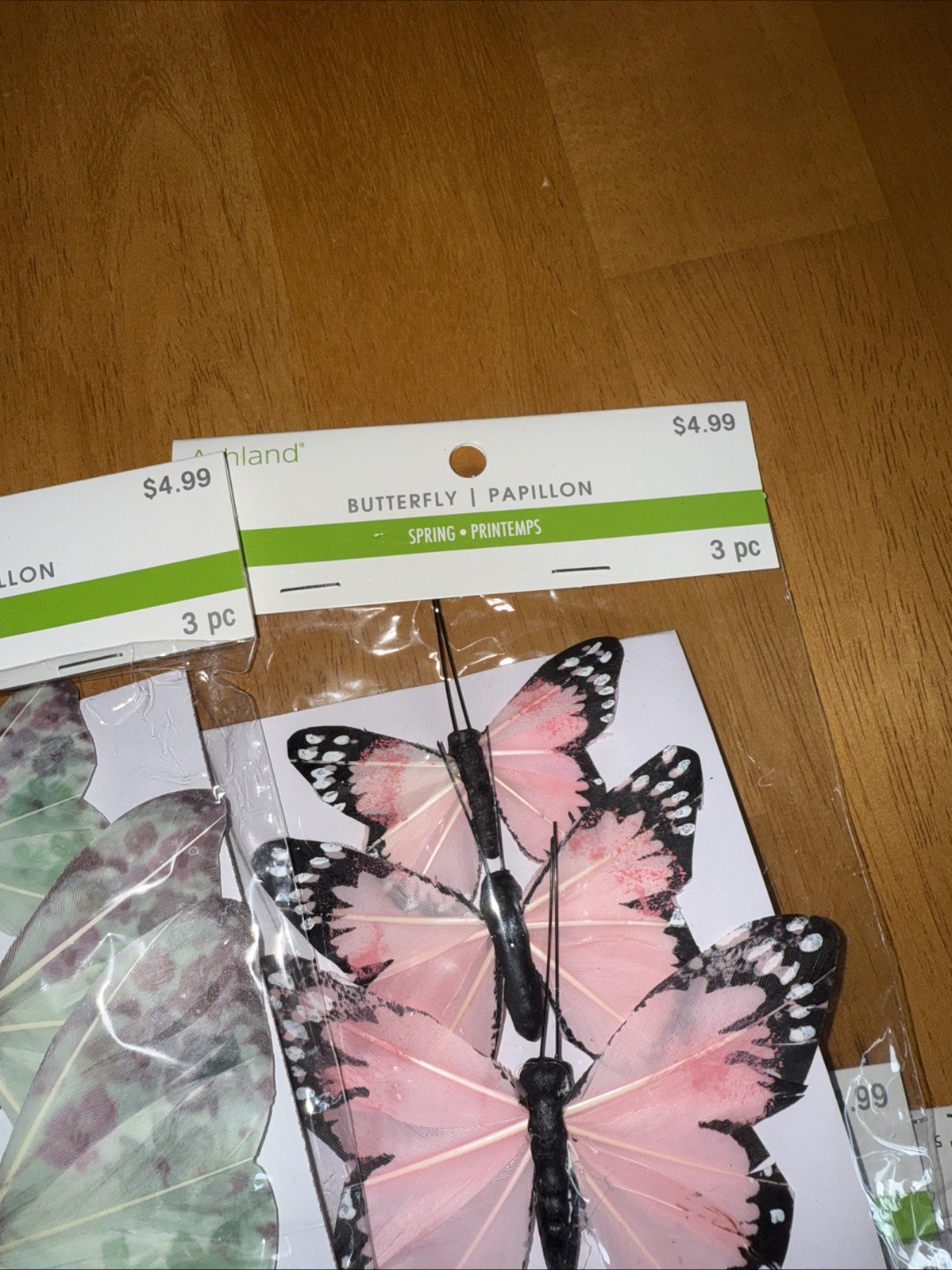 11 Artificial Butterflies Crafts Decor NEW SEALED