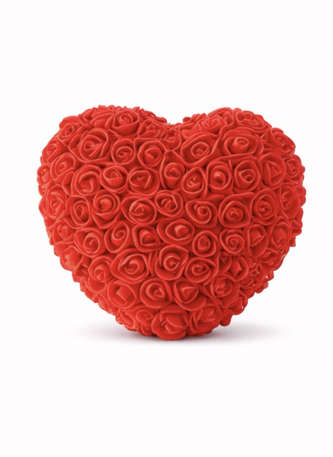 Valentine’s Heart Rose Floral Foam Decor