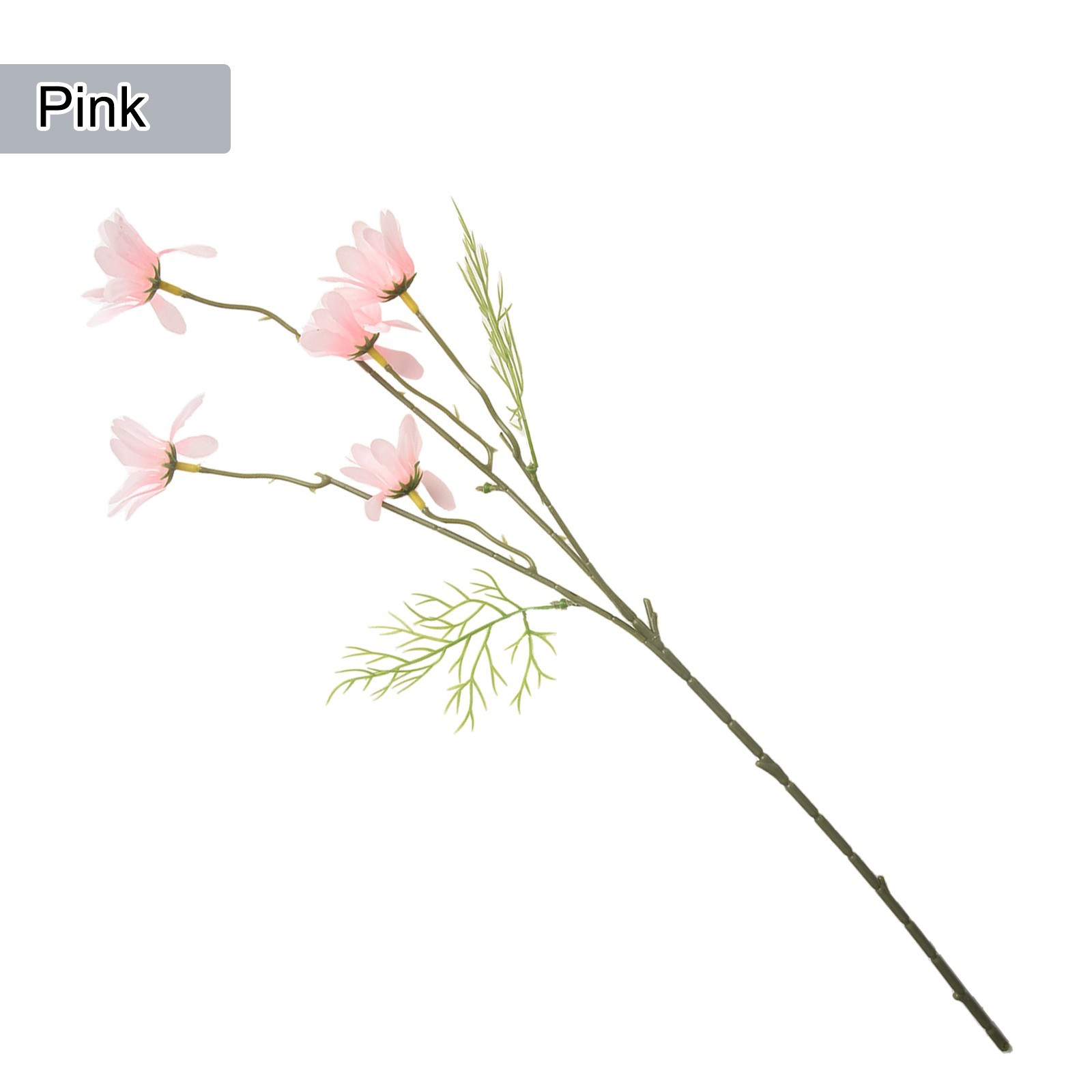 High Quality Bouquet Fake Flowers Home Coffee Plastic Shop Decor Silk Xmas