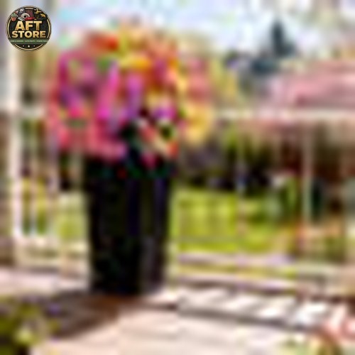 Vitalismo Artificial Violet Ball Topiary Trees – Set of 2