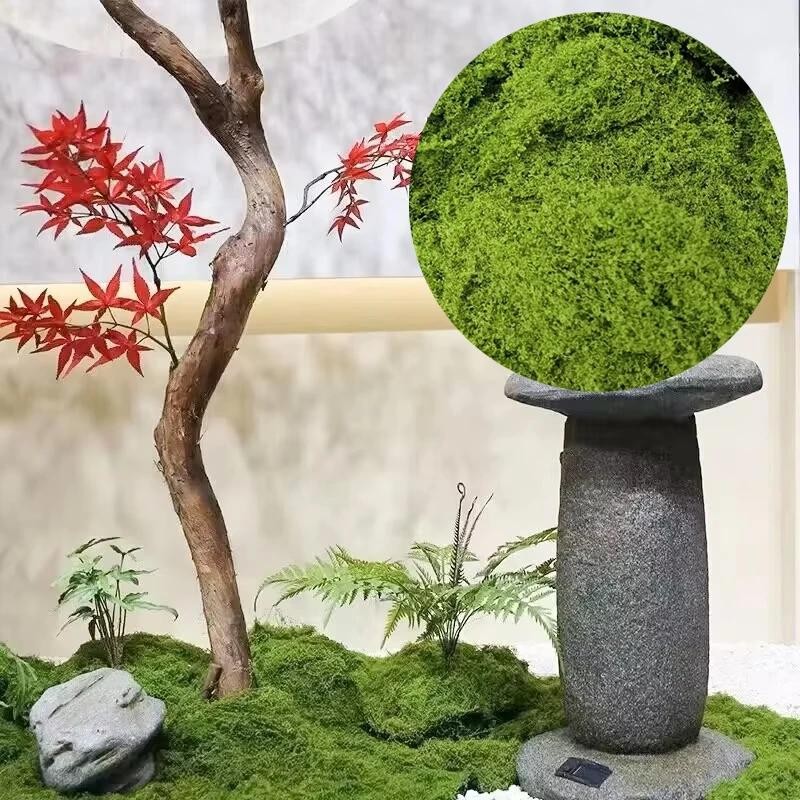 Artificial Green Moss Decoration Fake Lawn Potted Plant Fairy Garden Floors New