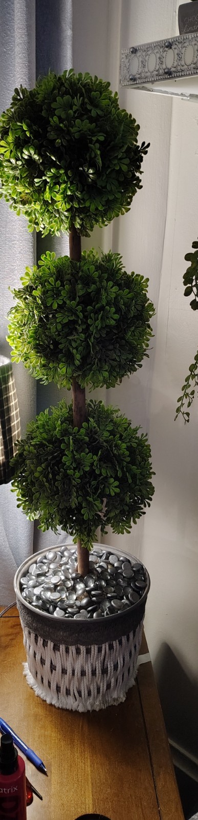 Handmade Faux Topiary Trees