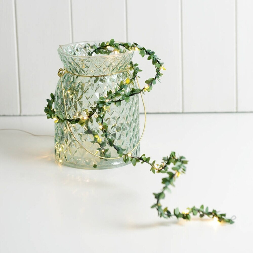 Best 5M Green Leaf Garland String lights for Christmas ,Weddings and Party Deco