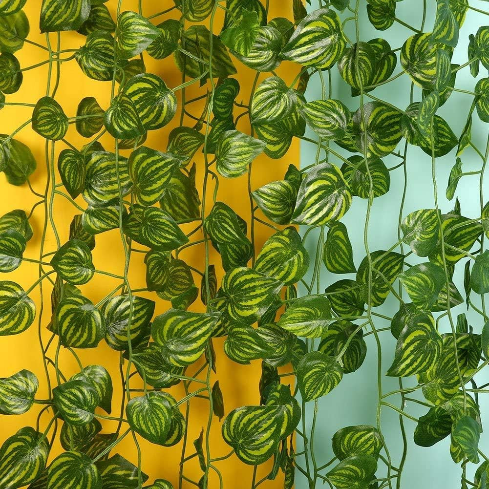 84 feet Artificial Vines Greenery Garland Fake Hanging Leaves Faux Foliage Plant