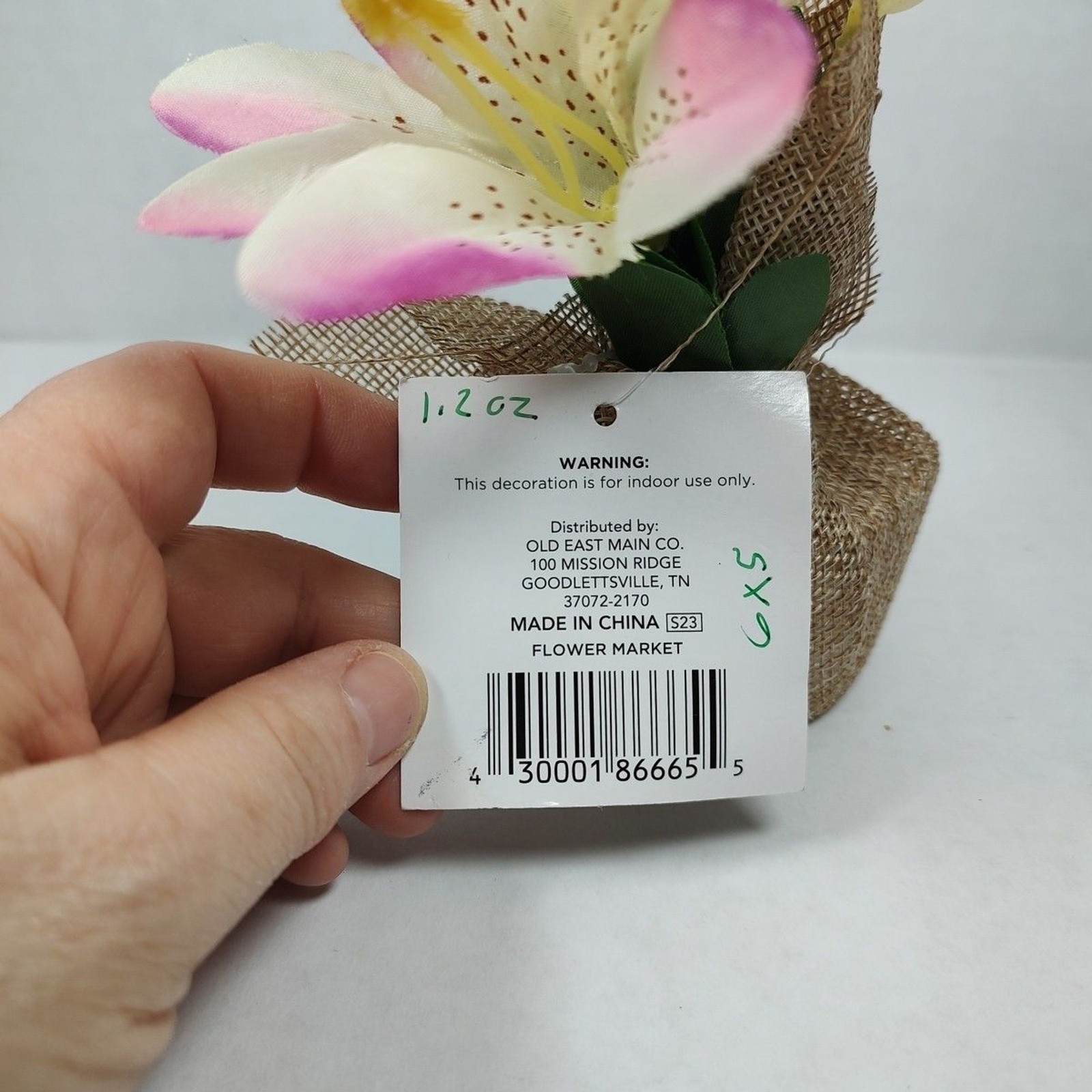 Trueliving Floral Arrangement Flower Bouquet Mini Potted Plant 6″ x 5″ Lily