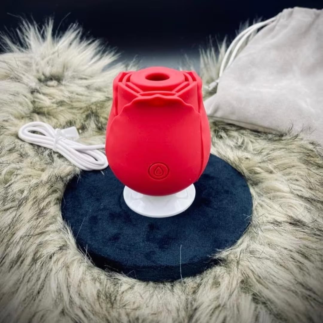 Artificial Red Rose Gift for Women Unique Easy Care Portable Floral Decor