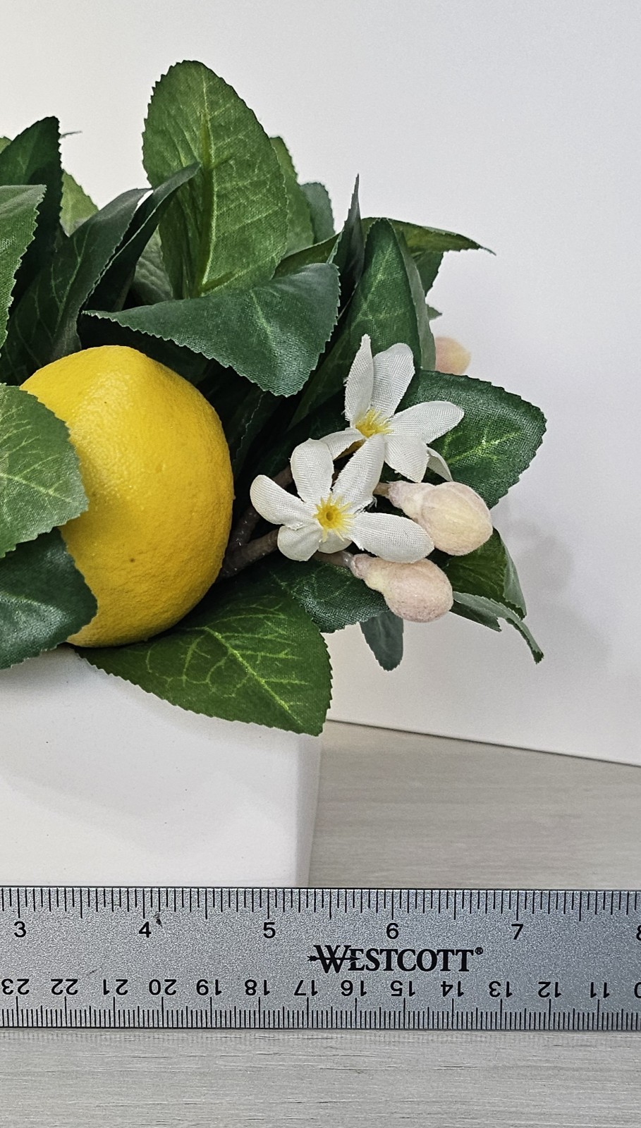 Lemon Tabletop Arrangement Artificial Lemon Threshold Home Decor Centerpiece
