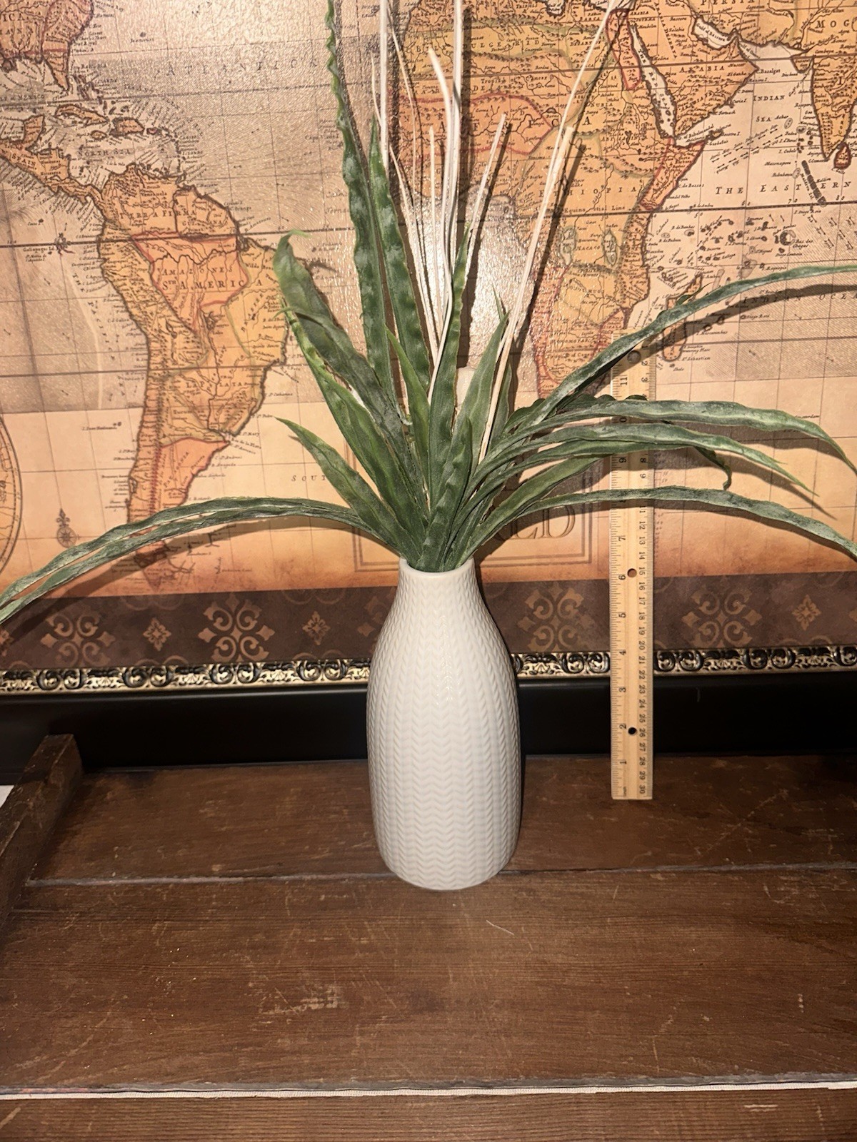 Handmade Coastal Shell Vase Art